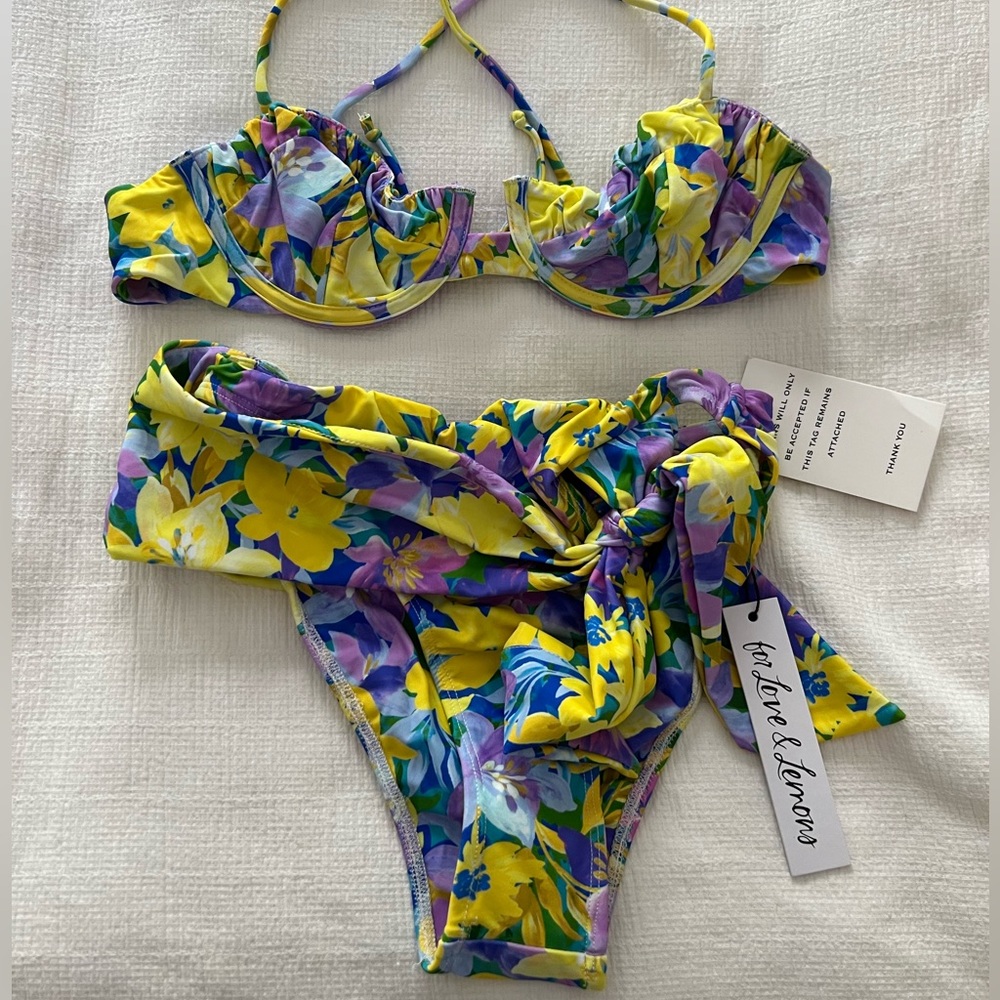 FOR LOVE AND LEMONS bikini set
